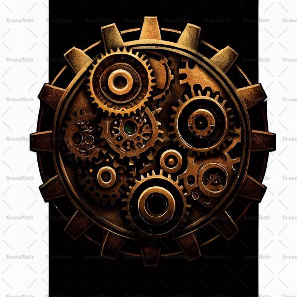 Steampunk Zahnräder